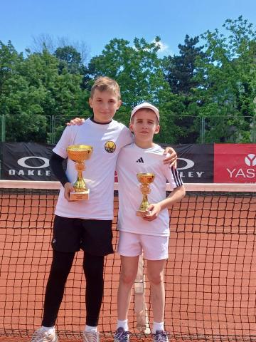 Mihajlo Radovanović vicešampion Vojvodine u tenisu do 10 godina