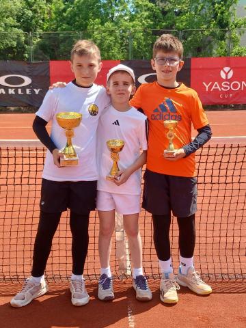 Mihajlo Radovanović vicešampion Vojvodine u tenisu do 10 godina