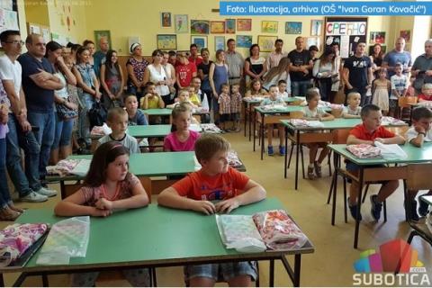 Lepe vesti u Subotici - posle dužeg vremena biće upisano više đaka prvaka