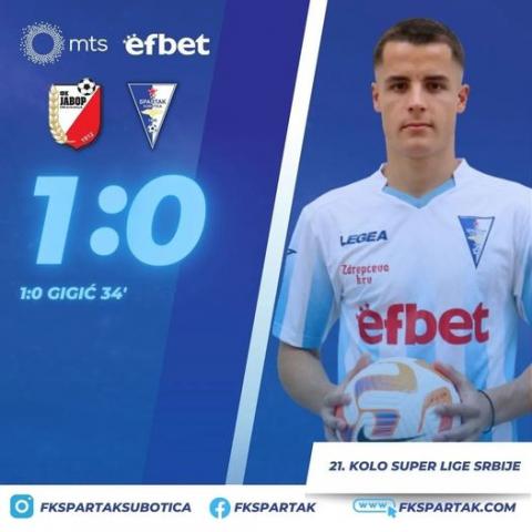 Fudbaleri Javora bolji od Spartaka