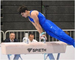 Subotički gimnastičar Filip Kulić zadovoljan je svojim nastupom na ovogodišnjem EYOF-u