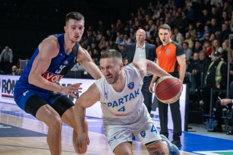 Pad u drugom poluvremenu koštao Spartak direktnog plasmana među osam