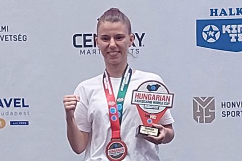 Milica Despotović osvojila zlatno odličje na Svetskom kupu u Budimpešti