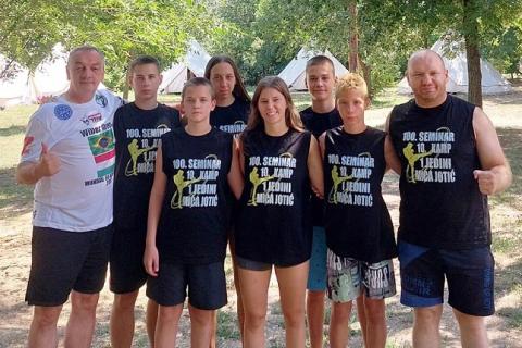 Borci "Top Fightera" na kampu perspektivnih sportista u Kanjiži