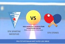 Stonoteniseri Stenesa slavili protiv Spartaka