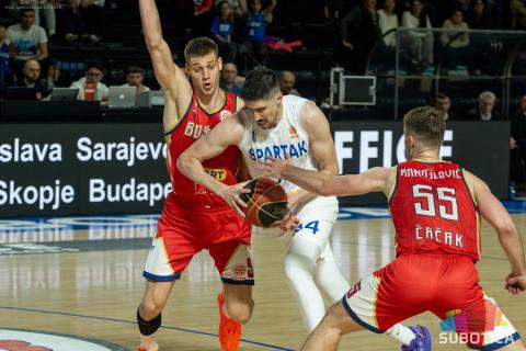 Košarkaši Spartaka pobedili Borac Košarkaši Spartaka pobedili Borac