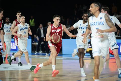 Spartak u napetoj završnici nadigrao FMP i ostao u trci za plej-in Spartak u napetoj završnici nadigrao FMP i ostao u trci za plej-in