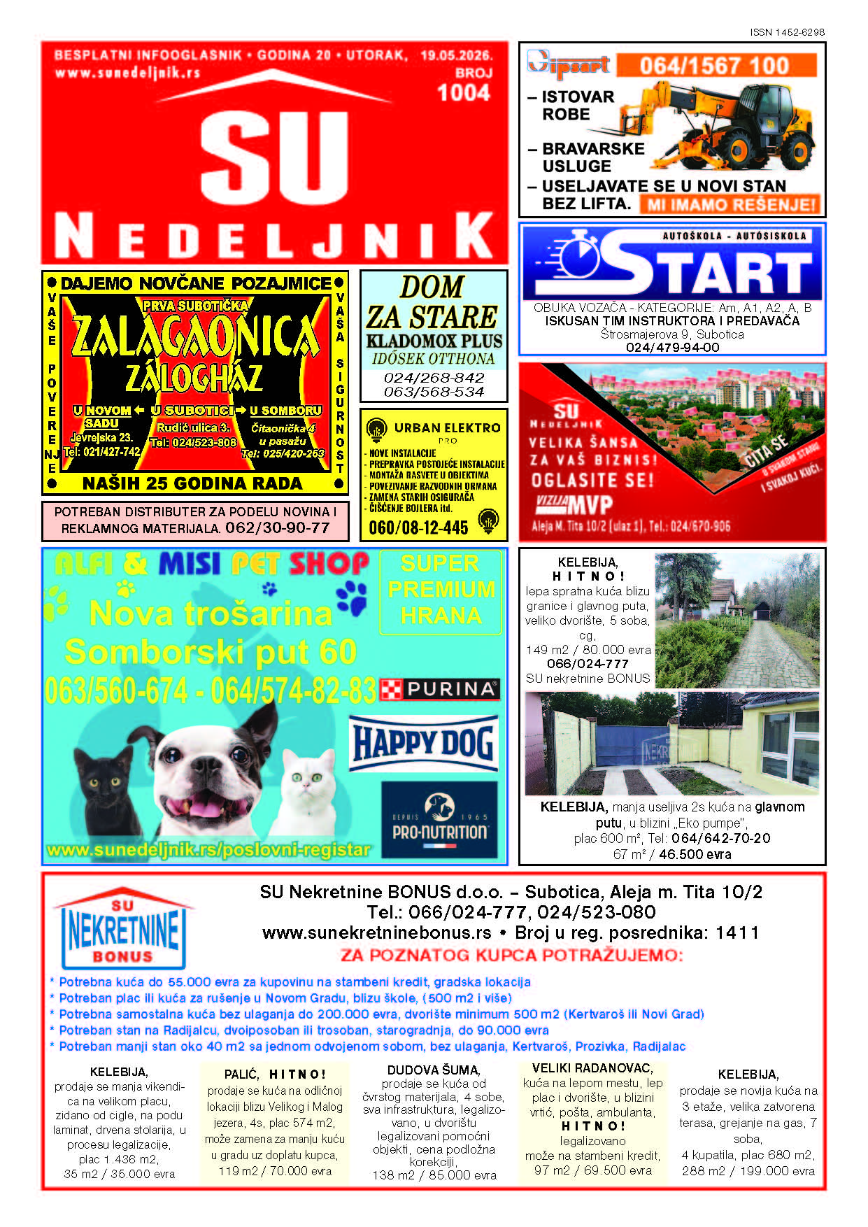 Su Nedeljnik 1004. broj