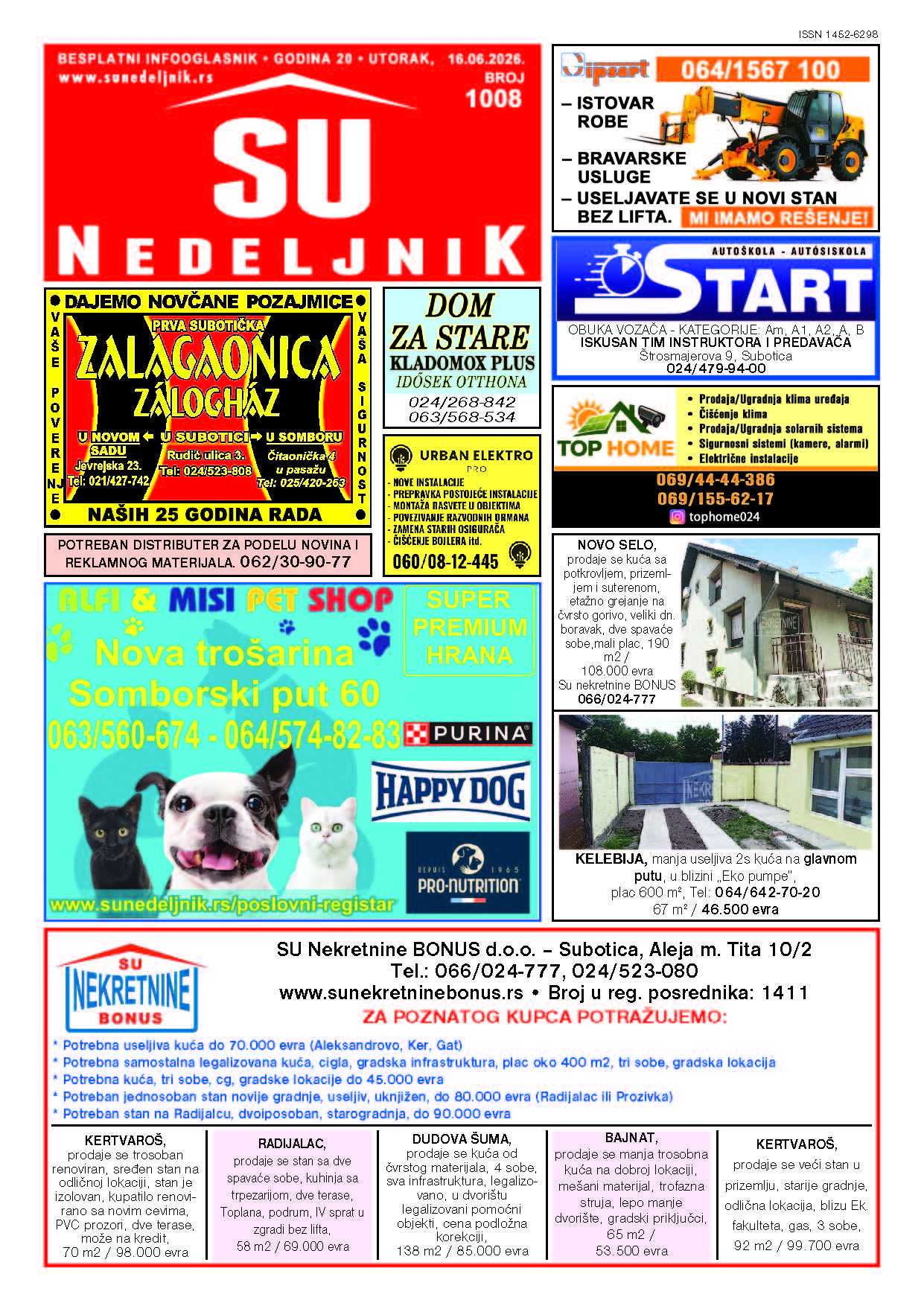 Su Nedeljnik 1008. broj