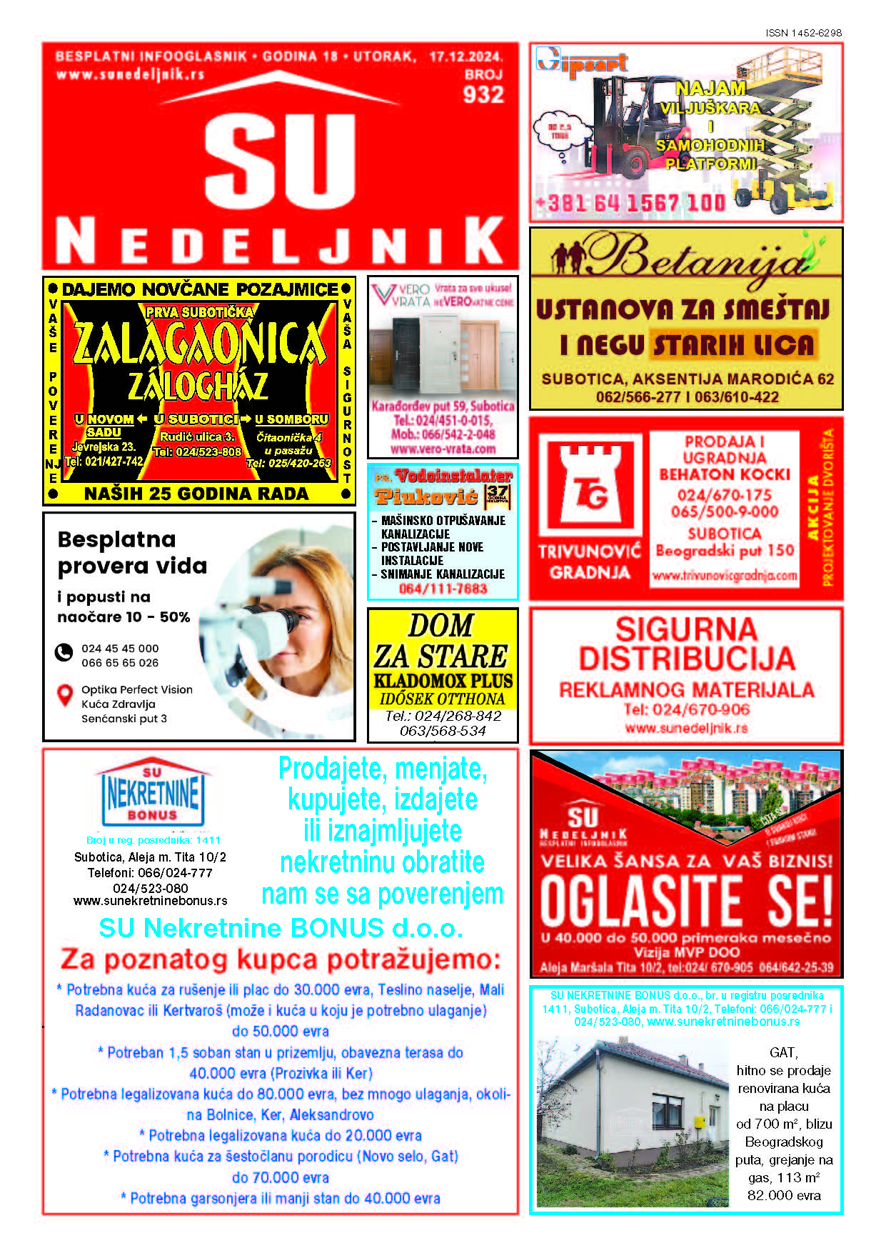 Su Nedeljnik broj 932