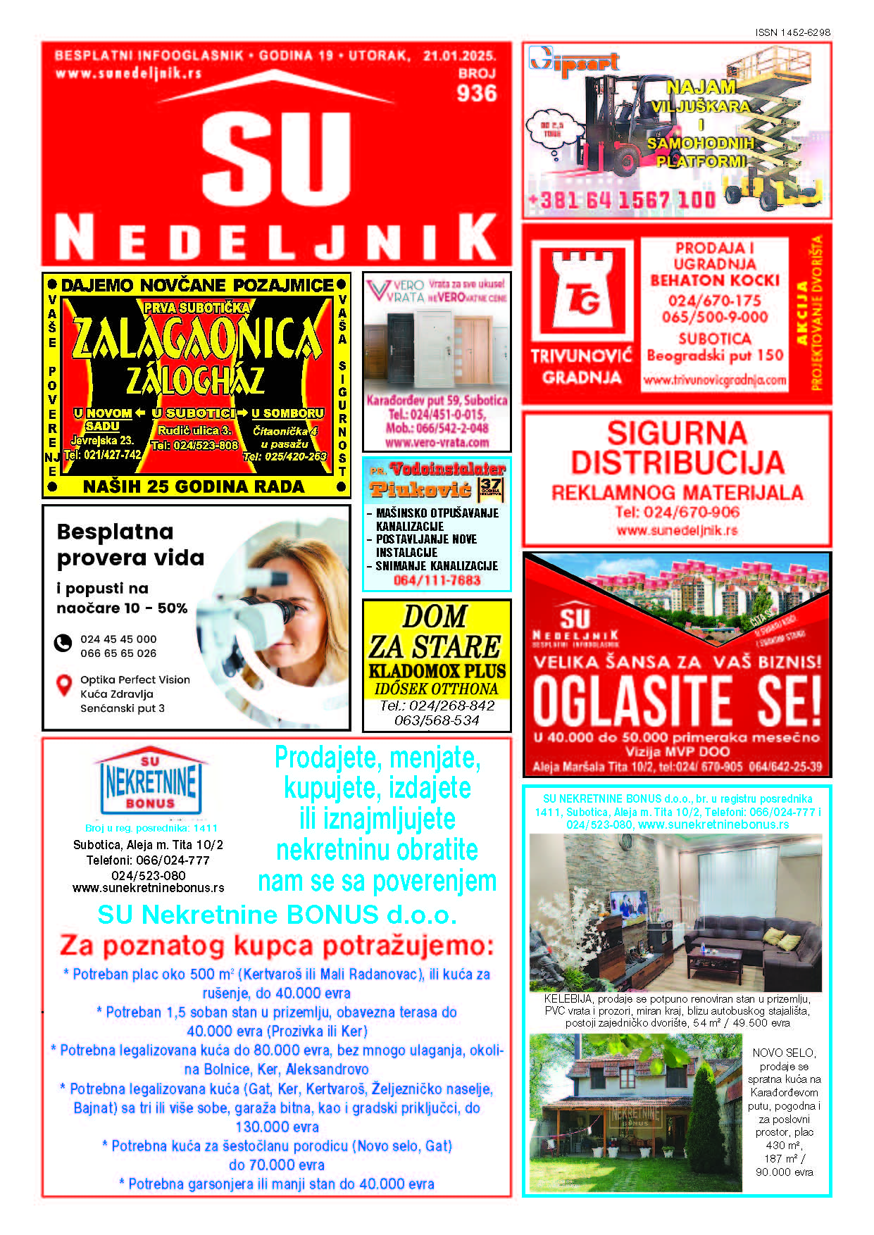 Su Nedeljnik broj 936