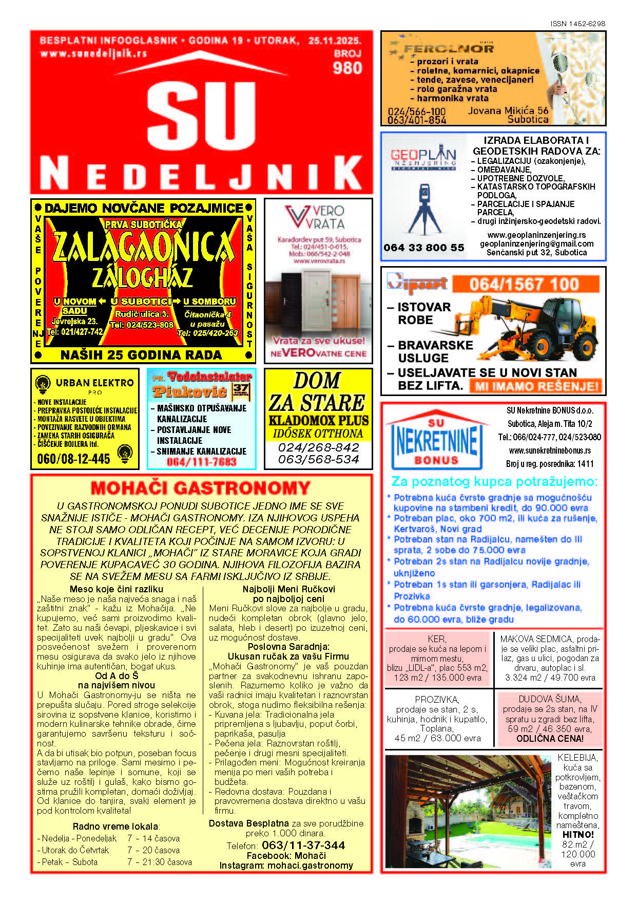 Su Nedeljnik 980. broj